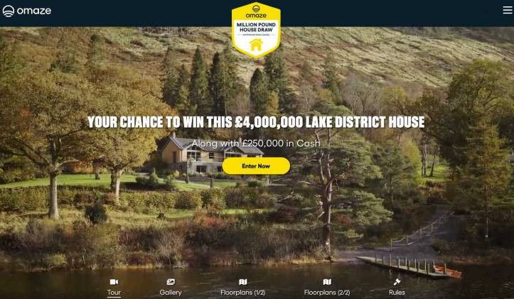 Win a Lakeside House Overlooking Coniston Water in Lake District
