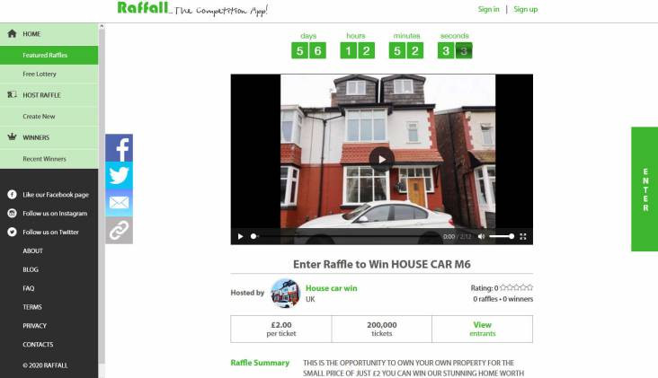 Win a Five Bedroom Semi-Detached House in Salford Manchester