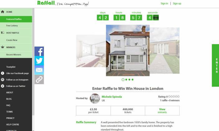Win a Semi-Detached Five Bedroom House in Streatham London