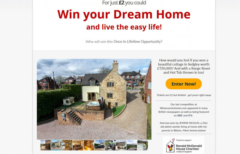Win a Modernised Historic Four Bedroom Cottage in the Black Country