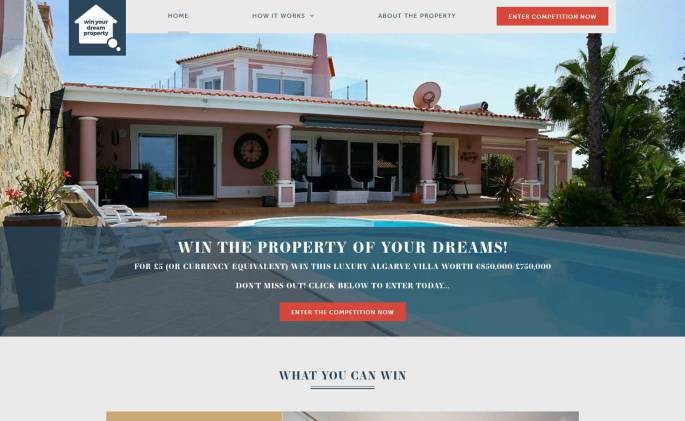 Win a Villa with swimming pool in the Algarve