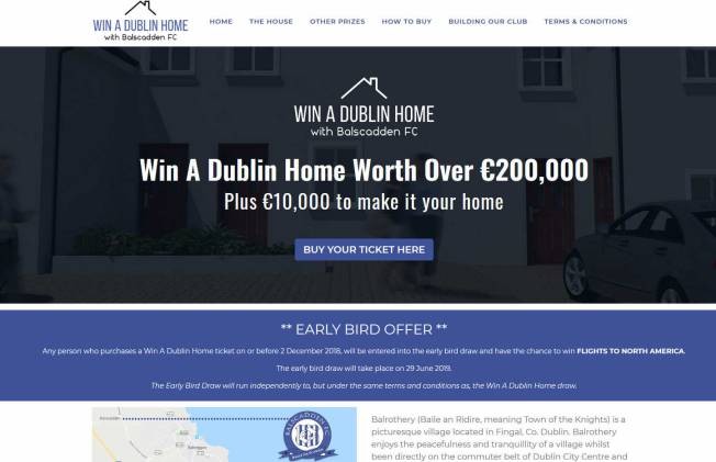 Win a Two Bedroom Townhouse near Dublin