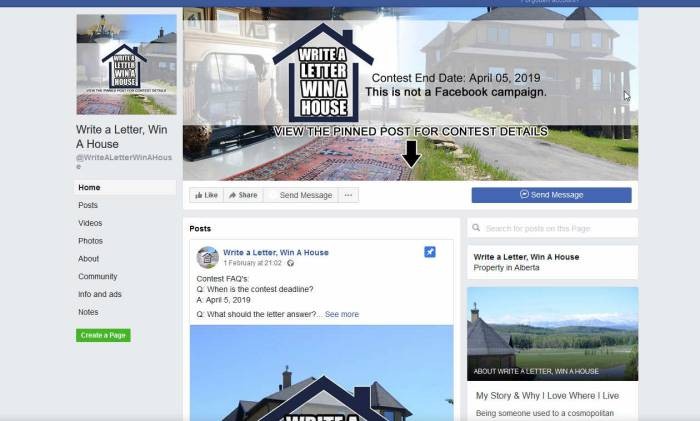 Win a Three Storey House in Canadian Village near Calgary