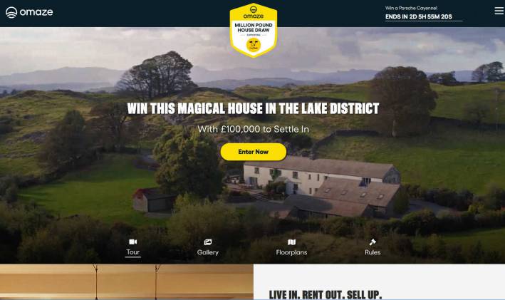 Win a Luxury Farmhouse in Rural Lake District Location