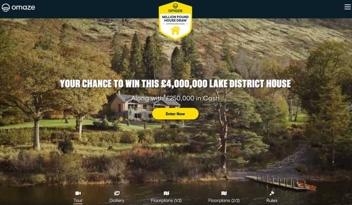 Win a Lakeside House Overlooking Coniston Water in Lake District