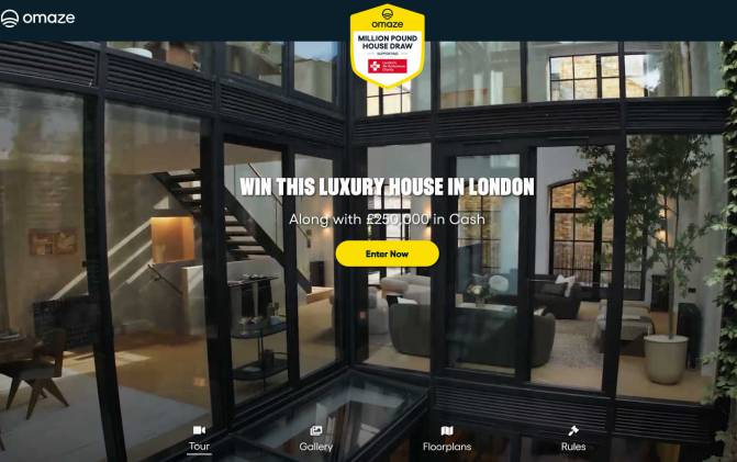 Win a Luxury London House with Spa and Gym