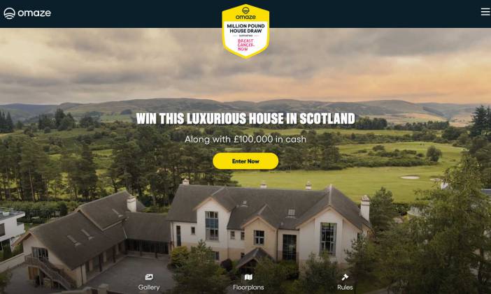Win a Substantial Sized House Overlooking Gleneagles Golf Course