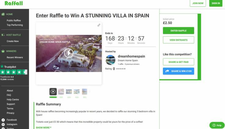 Win a Modern Spanish Villa With Pool And Five Bedrooms