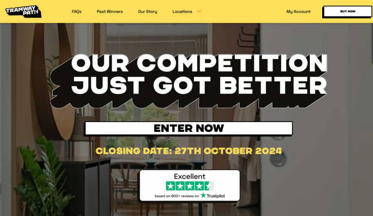 Win Half a Million pounds towards Any UK property