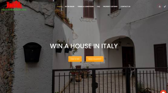 Win a Villa and Bar in Medieval Town in Central Italy