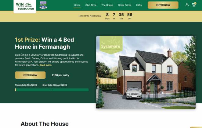 Win a Four Bedroom New Build House in Fermanagh Northern Ireland