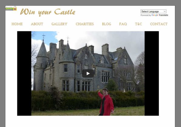 Win Orchardton Castle in southern Scotland