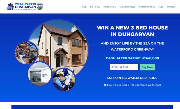 Win a New Build Three Bedroom House in Coastal Irish Town